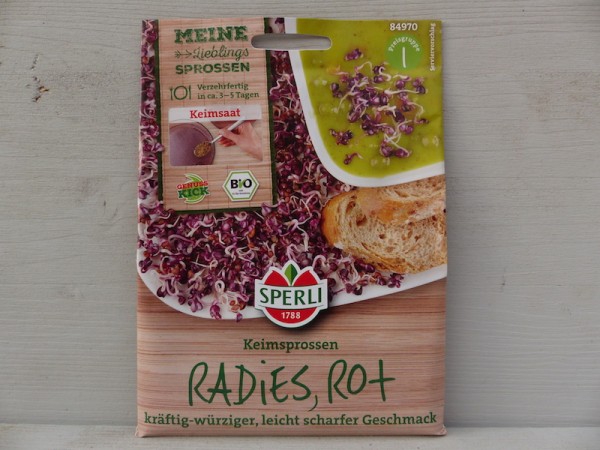 Keimsprossen Radies